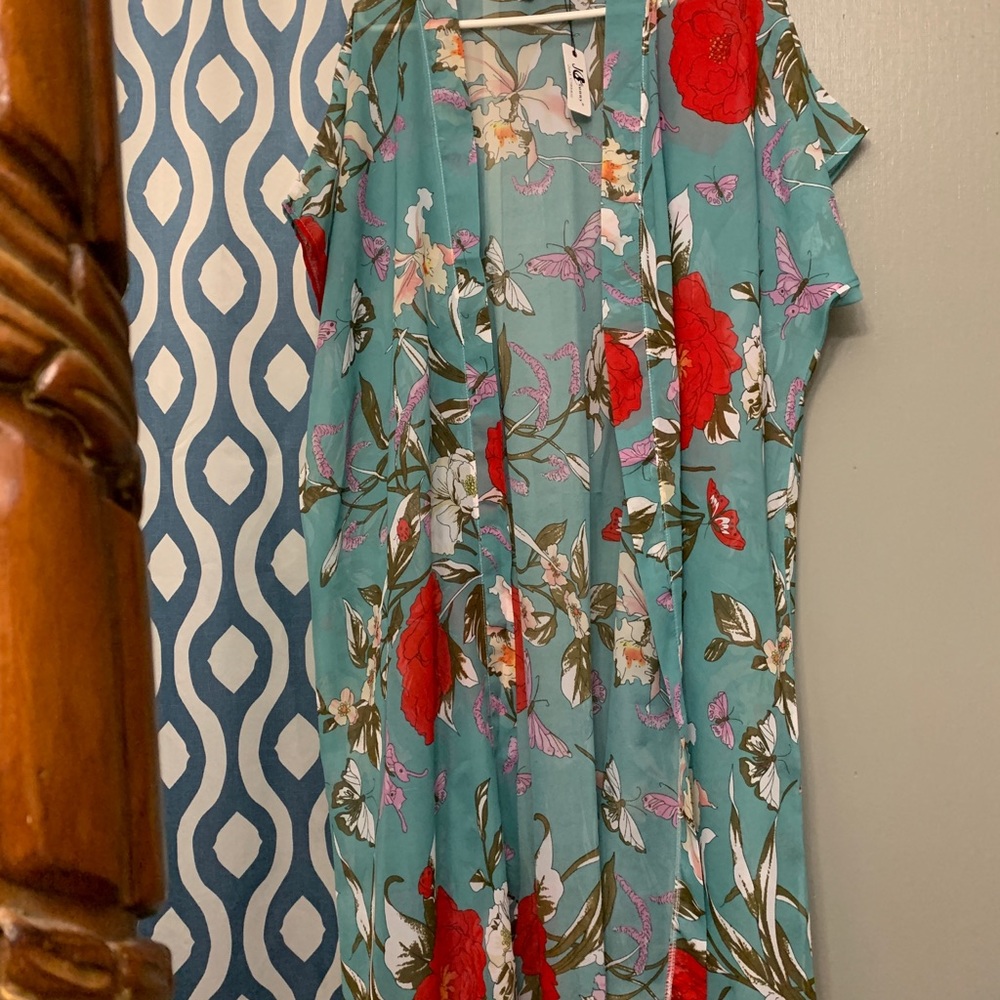 Sheer kimono
